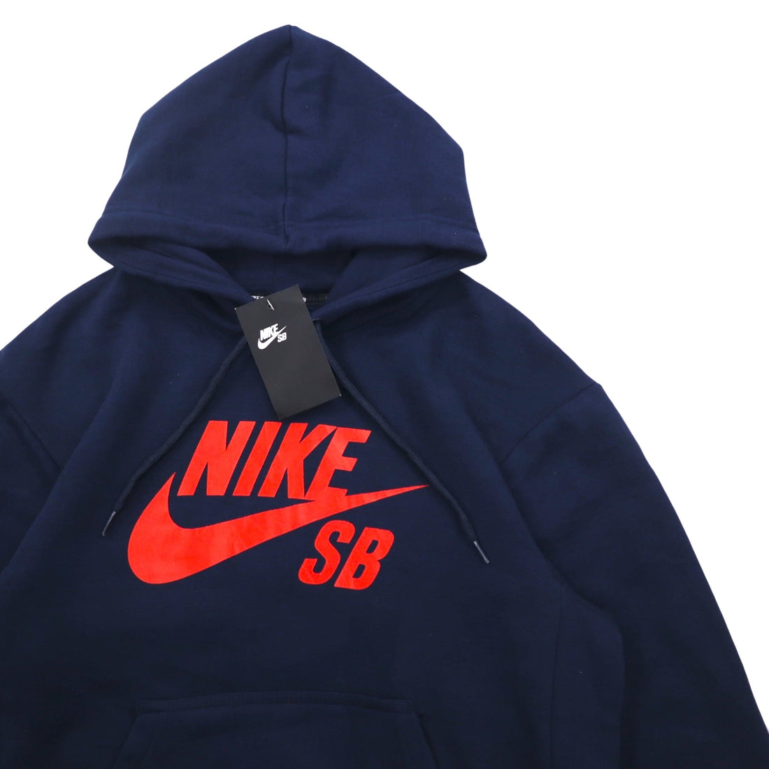 NIKE SB Icon Pullover Essential Hoodie S Navy Icon Hoody AJ9733-451 Made in Pakistan