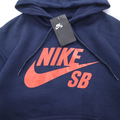 NIKE SB アイコン プルオーバー エッセンシャル パーカー S ネイビー Icon Hoody AJ9733-451 パキスタン製
