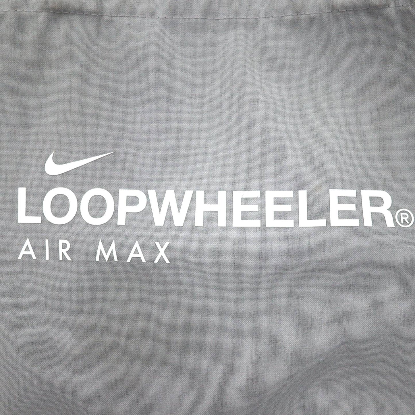LOOPWHEELER x NIKE Canvas Tote Bag AIR MAX Grey