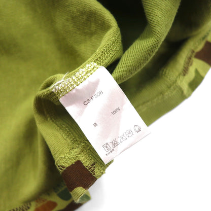 Champion リバースウィーブ REVERSE WEAVE Tシャツ L カーキ カモフラ コットン SANDIEGO アーチロゴ
