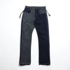 KAPITAL MOTTAINAI Denim Pants, Size M, Two-Tone, Milk Carton Label, EK-682