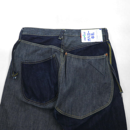 KAPITAL もったいない デニムパンツ MOTTAINAI Denim Pants ジーンズ M ツートン 牛乳パックラベル EK-682