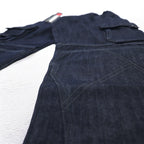 Vintage 00s Denim Cargo Pants WURTH MODYF 00年代 バギー デニム カーゴパンツ 32 ダークインディゴ 未使用品