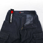 Vintage 00s Denim Cargo Pants WURTH MODYF 00年代 バギー デニム カーゴパンツ 32 ダークインディゴ 未使用品