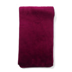 THE NORTH FACE Fleece Scarf Purple Polyester Logo Embroidery