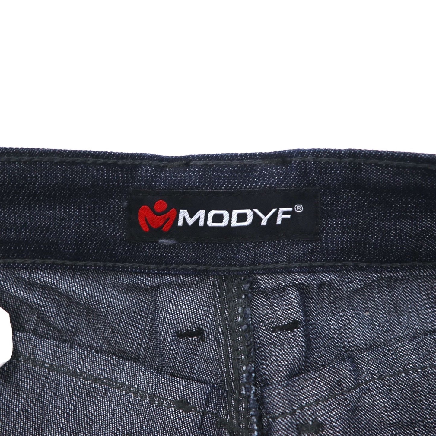 Vintage 00s Denim Cargo Pants WURTH MODYF 00年代 バギー デニム カーゴパンツ 32 ダークインディゴ 未使用品