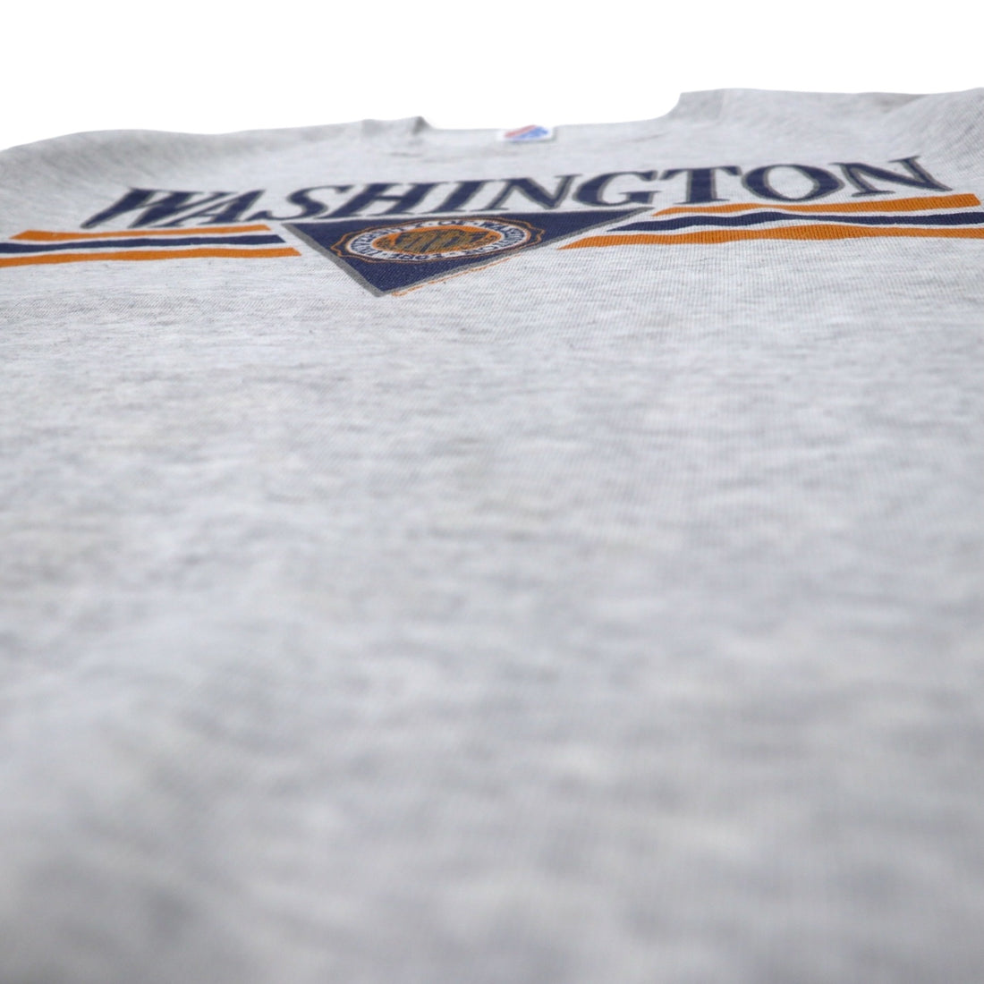 JERZEES USA made 90s college print sweatshirt XL grey cotton WASHINGTON