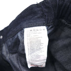 Vintage 00s Denim Cargo Pants WURTH MODYF 00年代 バギー デニム カーゴパンツ 32 ダークインディゴ 未使用品
