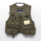 GAP 90s Old Gap Fishing Vest M Khaki Utility Pocket