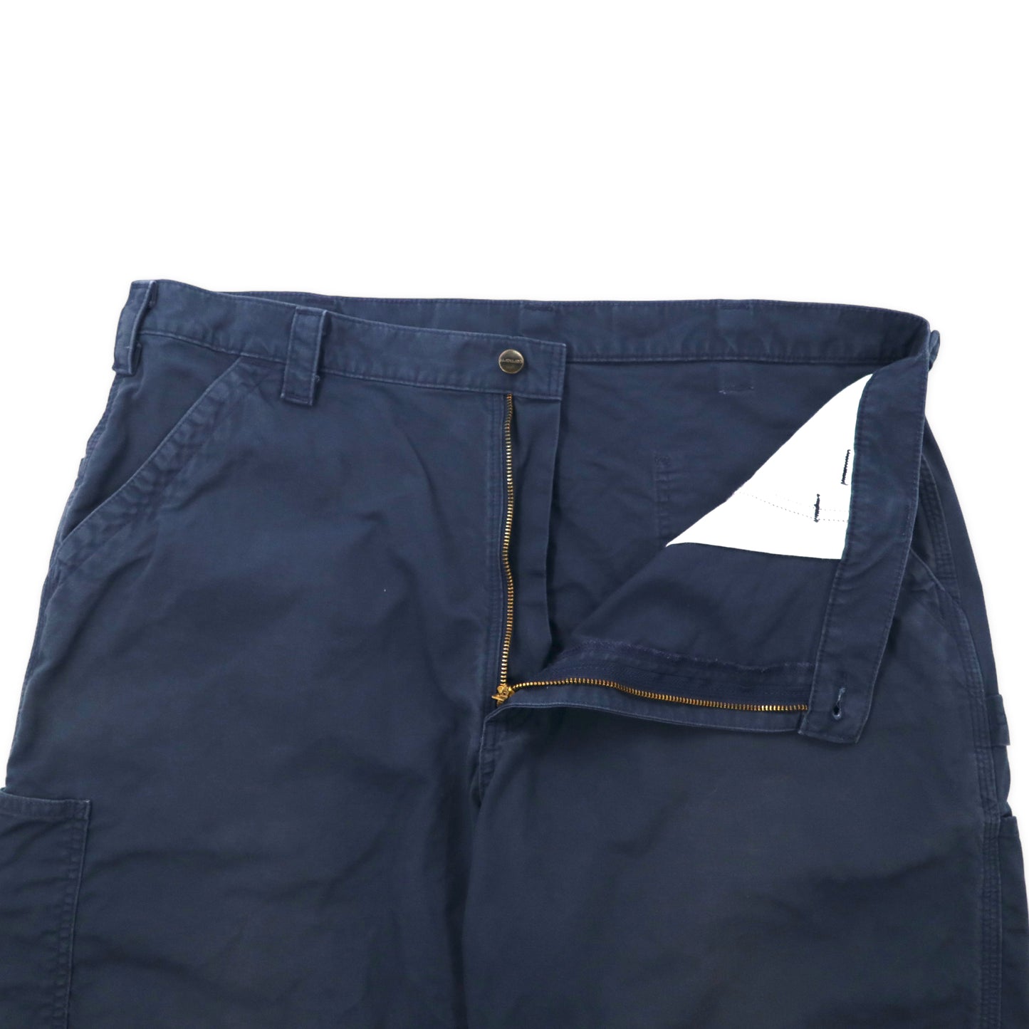 Carhartt ショート ペインターパンツ ハーフパンツ 42 ネイビー コットン Original Fit メキシコ製