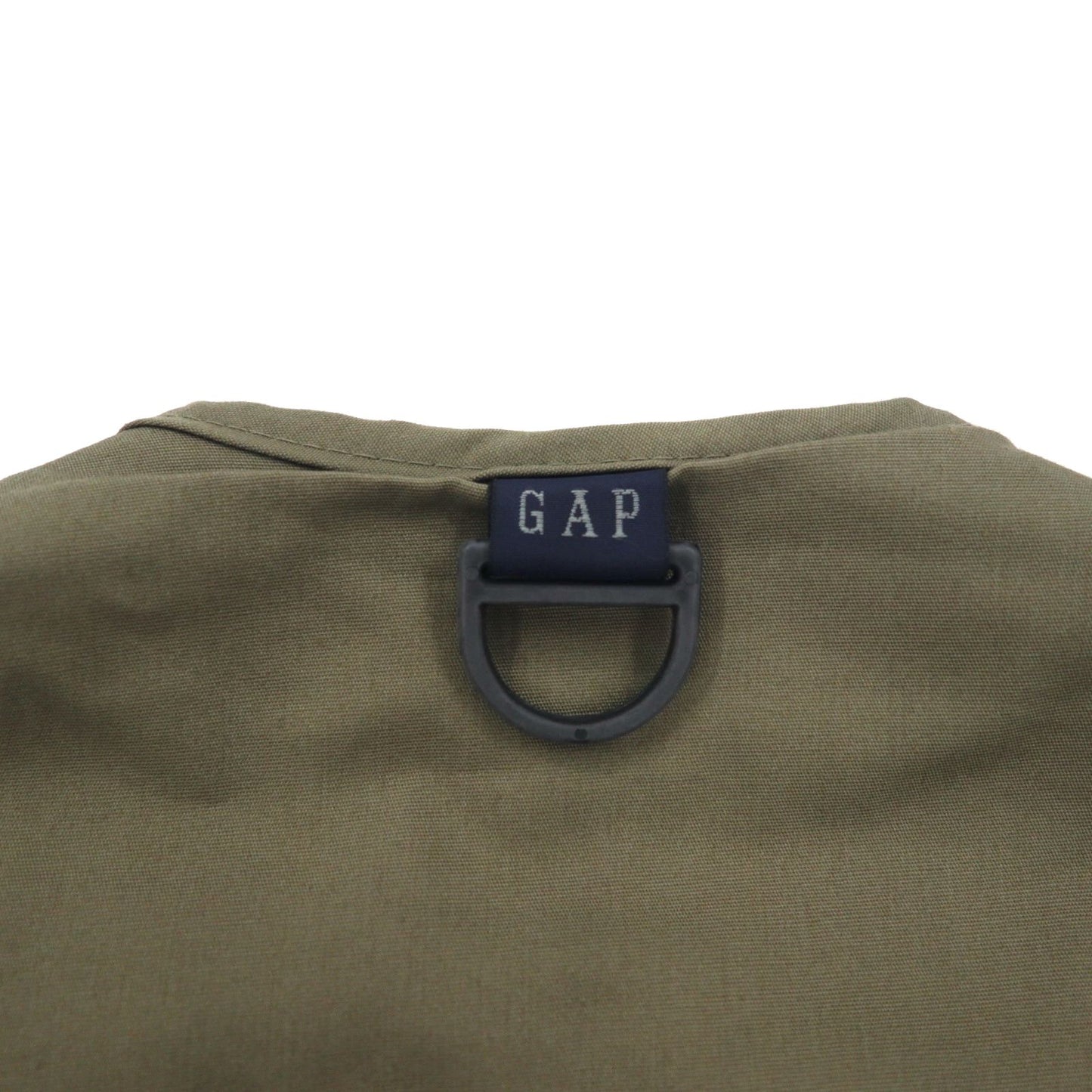GAP 90年代 オールドギャップ フィッシングベスト M カーキ ユーティリティー ポケット