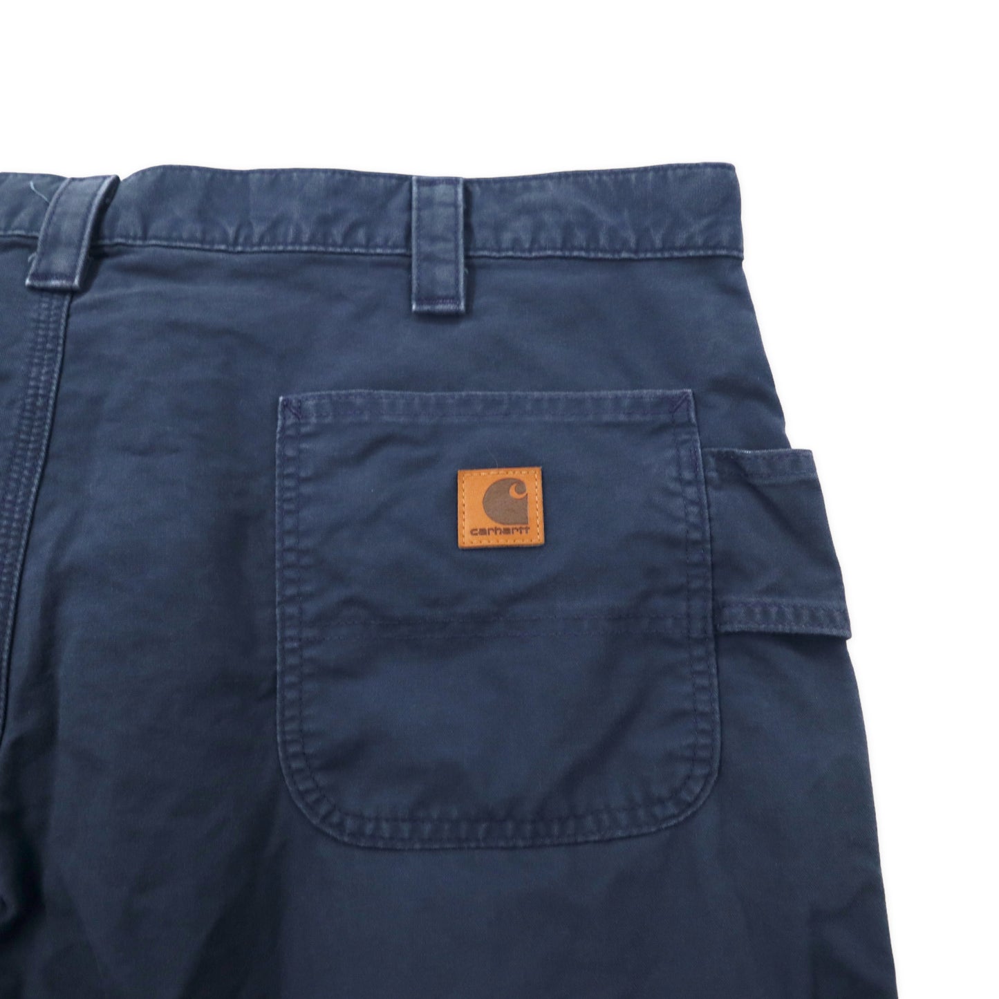 Carhartt ショート ペインターパンツ ハーフパンツ 42 ネイビー コットン Original Fit メキシコ製