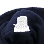 Champion Reverse Weave Pullover Hoodie, 3XL, Navy, Cotton, Fleece Lining, HOUSTON Arch Logo, Blue Single Tag, Reprint, Made in Honduras