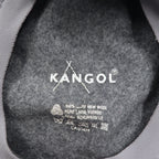 KANGOL Hunting Cap L Gray Wool 0258
