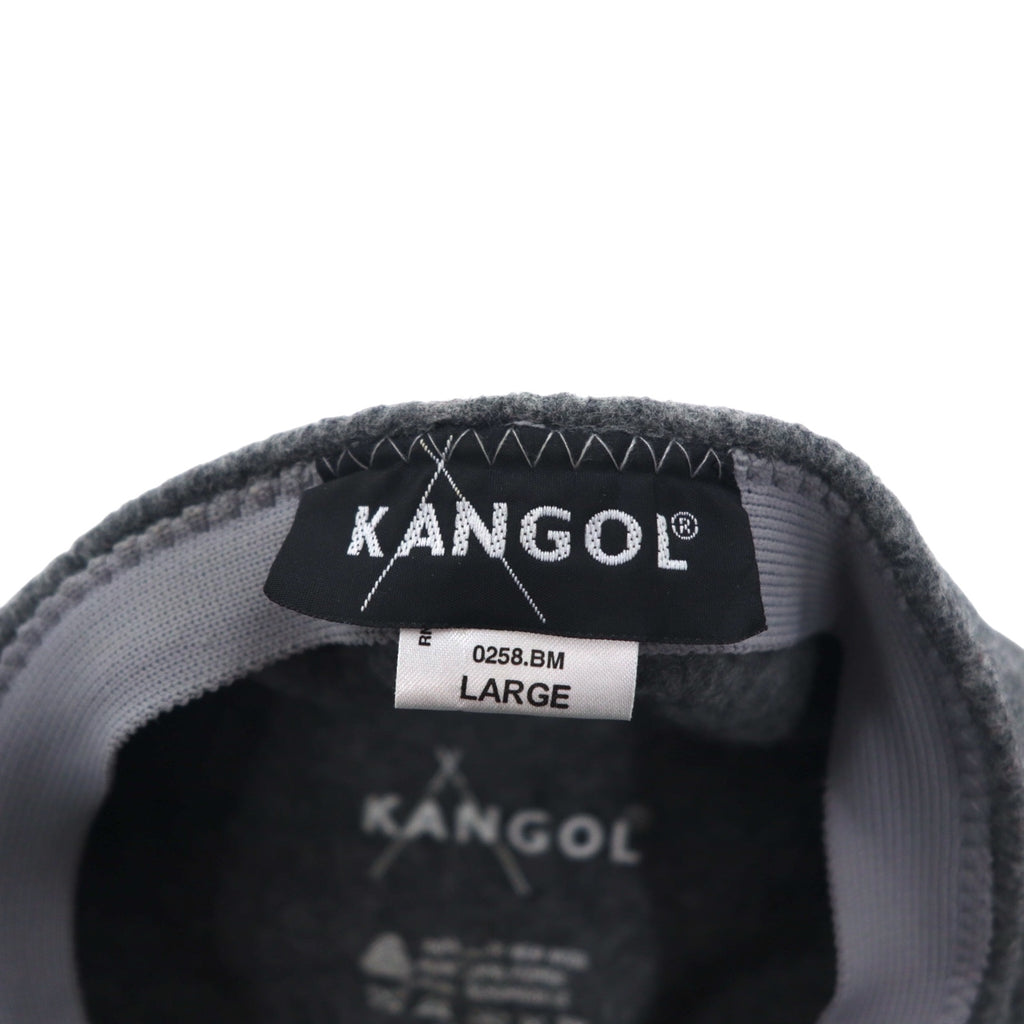 KANGOL Hunting Cap L Gray Wool 0258