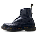 日本然リトテ-古着オンライン-Dr. Martens 8ホール レースアップブーツ 26cm ブラック レザー-Dr. Martens 8 Hole Lace Up Boots US8 Black Leather