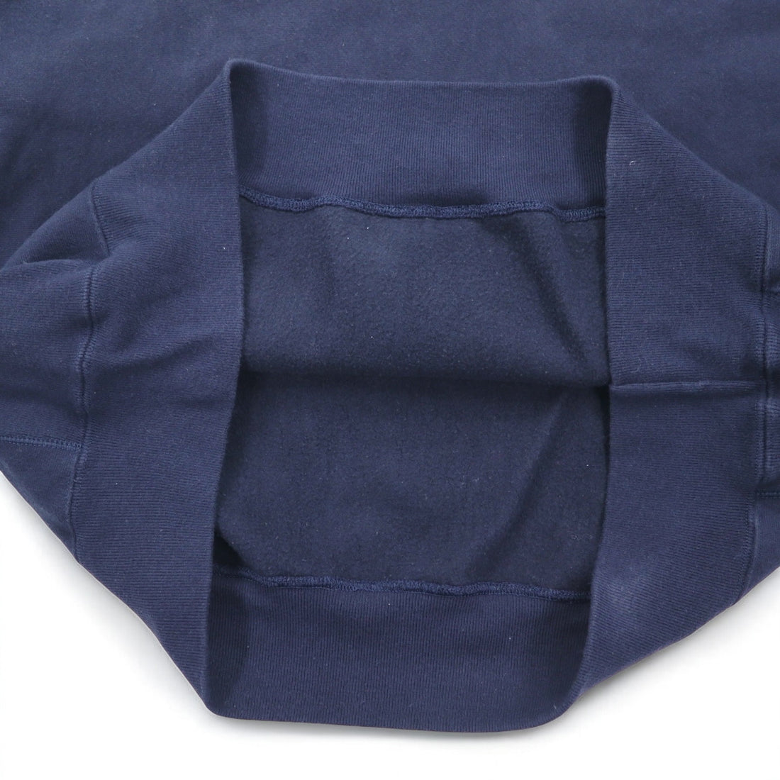 Champion Reverse Weave Pullover Hoodie, 3XL, Navy, Cotton, Fleece Lining, HOUSTON Arch Logo, Blue Single Tag, Reprint, Made in Honduras
