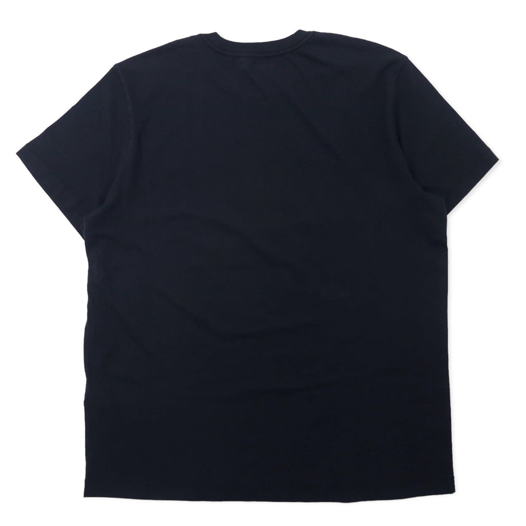 HARLEY DAVIDSON Logo Print T-shirt XL Black Cotton TEE-KNIT 96101-21VM Unused item