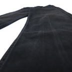Levi's Euro Levi's 615 Black Denim Pants Medium Zipper Fly 615-0285