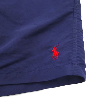POLO RALPH LAUREN スイムショーツ イージー ナイロン ショートパンツ XL ネイビー スモールポニー刺繍