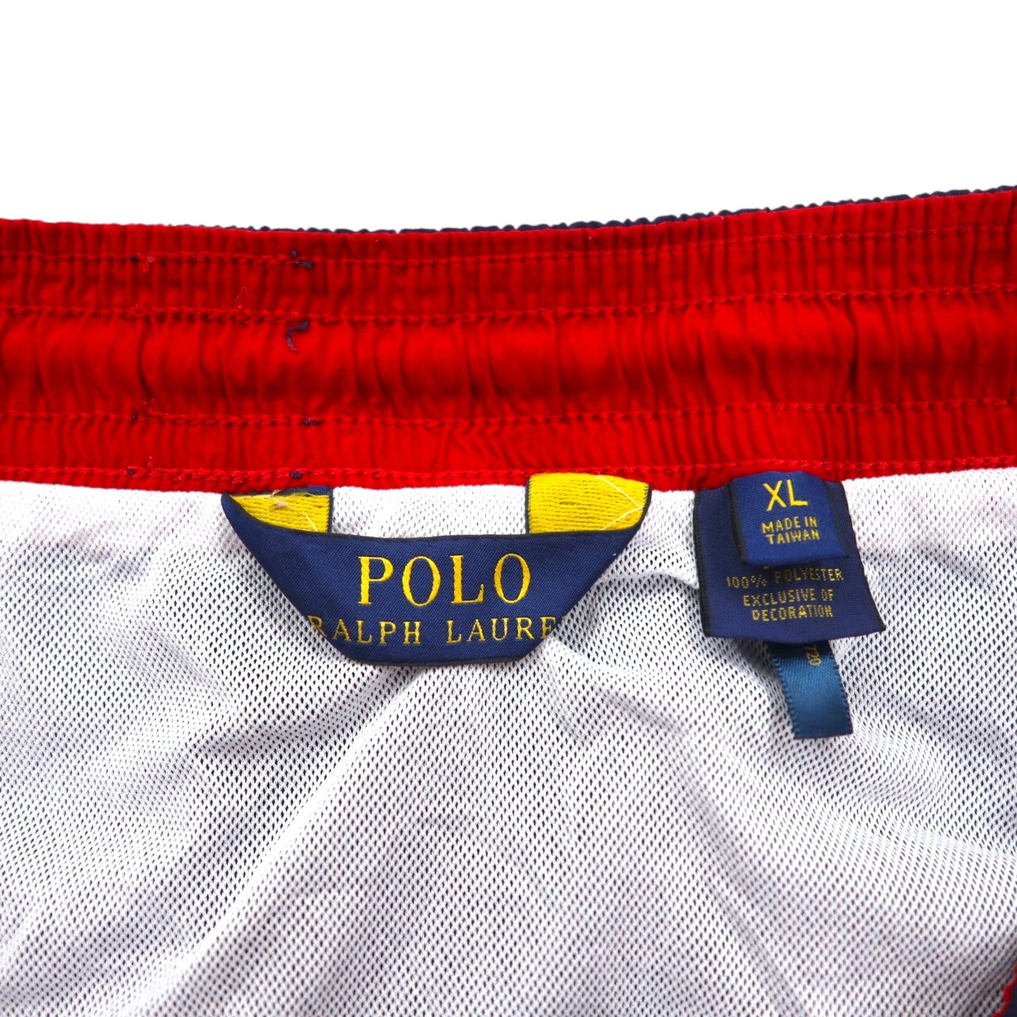 POLO RALPH LAUREN スイムショーツ イージー ナイロン ショートパンツ XL ネイビー スモールポニー刺繍