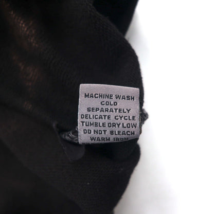 Calvin Klein 90年代 USA製 CKロゴ スウェット L ブラック コットン タイダイ ブリーチ