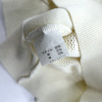 Vintage 90s Japan Made Street Sweater LESHURON SPORTS UOMO 刺繍 ニット セーター XL ホワイト