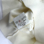 Vintage 90s Japan Made Street Sweater LESHURON SPORTS UOMO 刺繍 ニット セーター XL ホワイト