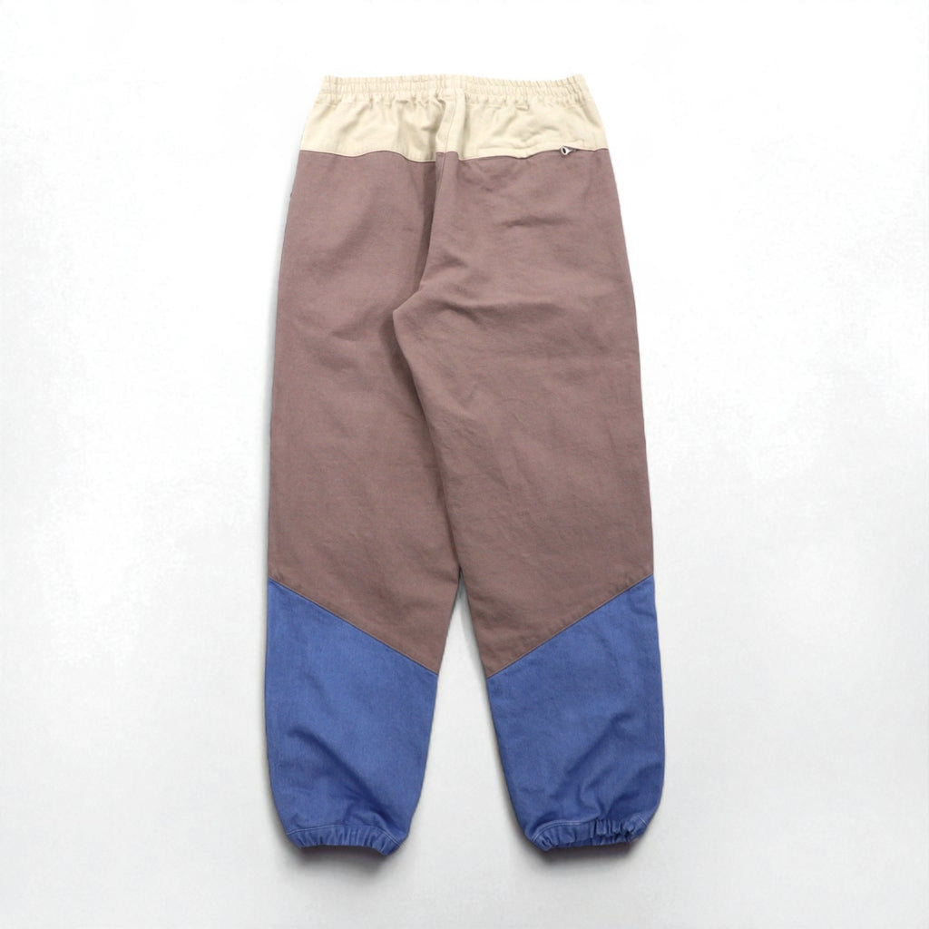 SEVEN BY SEVEN Patchwork Denim Easy Pants, Size S, Crazy Pattern, 800-4240064