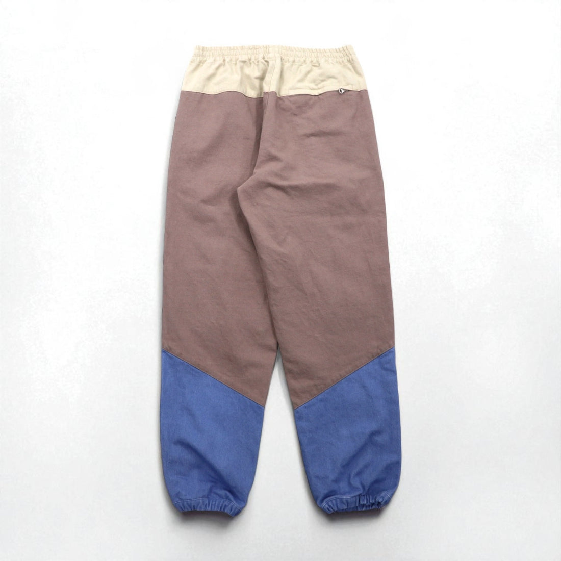 SEVEN BY SEVEN Patchwork Denim Easy Pants, Size S, Crazy Pattern, 800-4240064