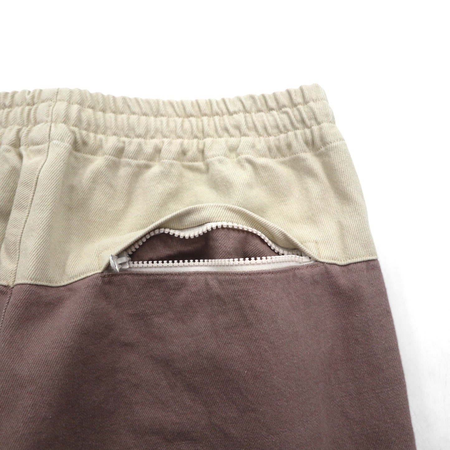 SEVEN BY SEVEN パッチワーク デニム イージーパンツ PATCHWORK DENIM EASY PANTS S クレイジーパターン 800-4240064