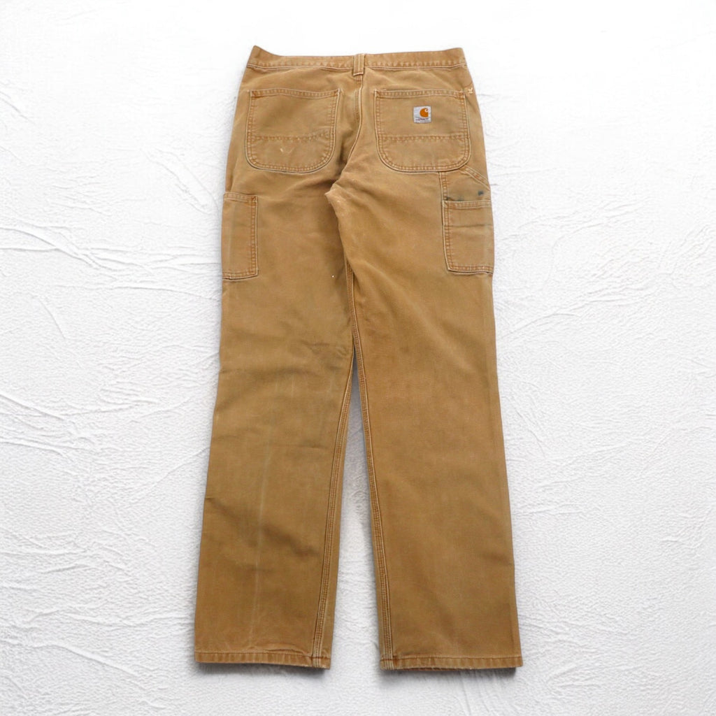 carhartt ダック ワークパンツ M ベージュ コットン ニカラグア製