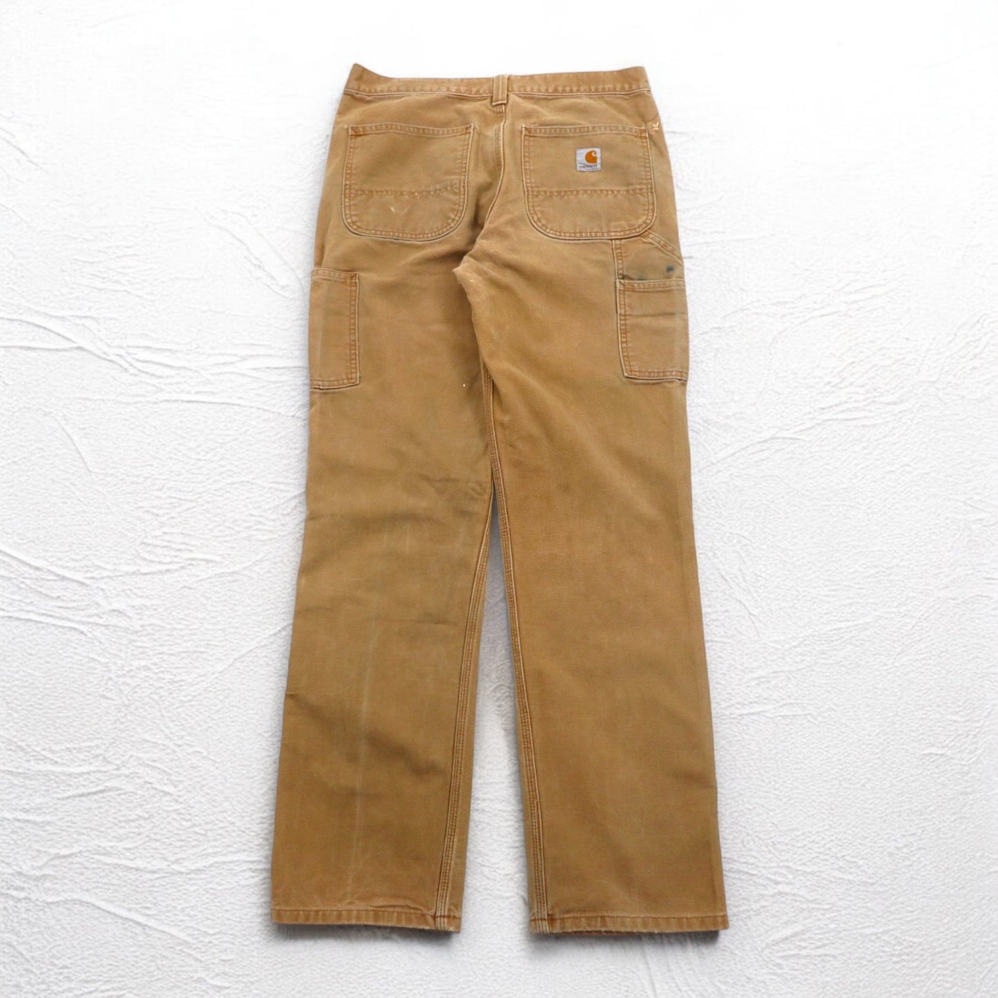 carhartt ダック ワークパンツ M ベージュ コットン ニカラグア製