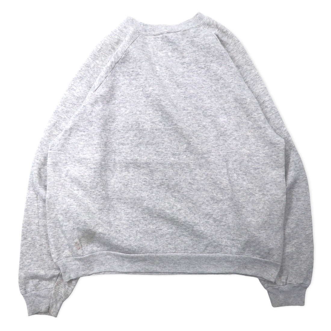Hanes USA 90's ACTIVEWEAR Football Print Sweatshirt XL Gray Cotton IRON WOOD EAGLES