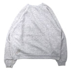 Hanes USA 90's ACTIVEWEAR Football Print Sweatshirt XL Gray Cotton IRON WOOD EAGLES