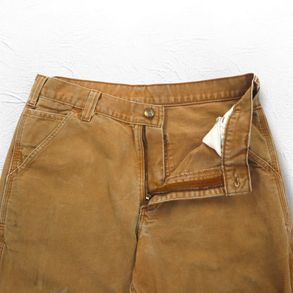 carhartt ダック ワークパンツ M ベージュ コットン ニカラグア製