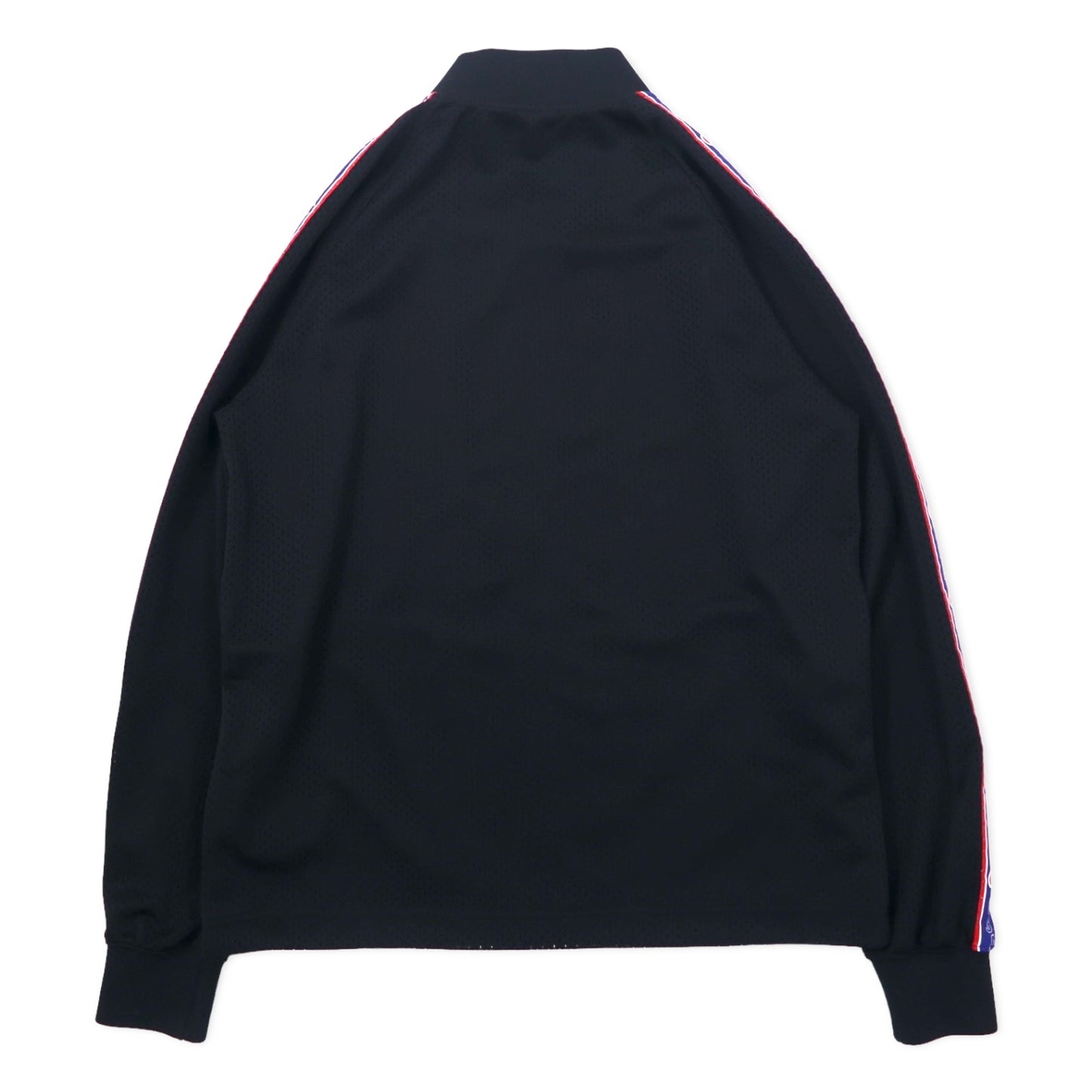 Champion アクションスタイル メッシュ フルジップジャケット トラックジャケット M ブラック ポリエステル テープロゴ ACTION STYLE MESH FULL ZIP JACKET C3-P603