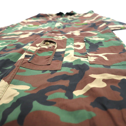 USAF US Military Flight Suit All-in-One Jumpsuit L Khaki Camouflage Military 459-63-7125 ROTHCO