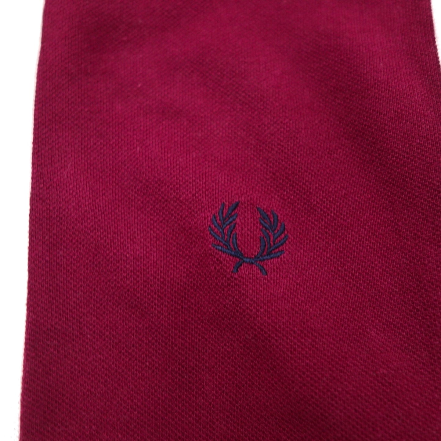 FRED PERRY ポロシャツ M マルチカラー ストライプ コットン 鹿の子 ワンポイントロゴ刺繍