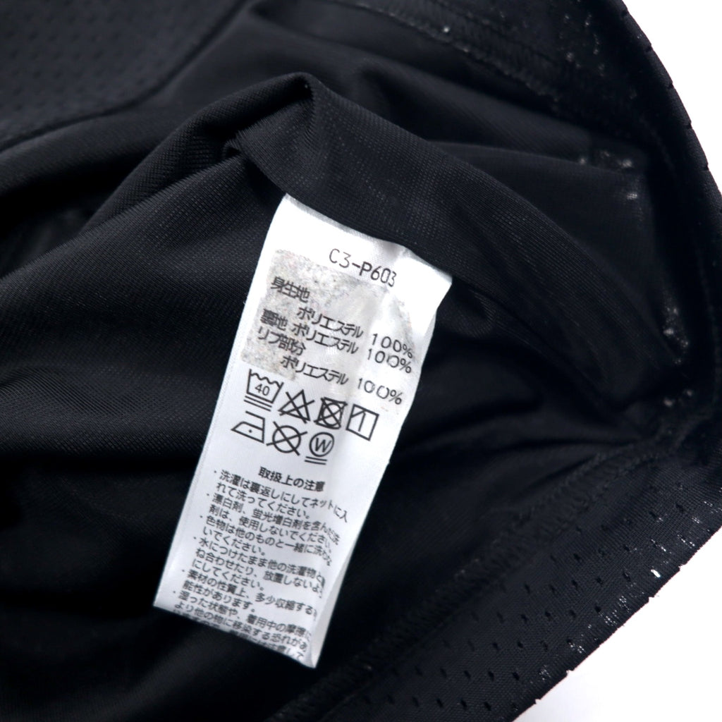Champion Action Style Mesh Full Zip Jacket Track Jacket M Black Polyester Tape Logo ACTION STYLE MESH FULL ZIP JACKET C3-P603