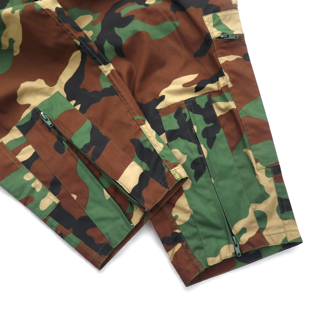 USAF US Military Flight Suit All-in-One Jumpsuit L Khaki Camouflage Military 459-63-7125 ROTHCO