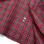 Brooks Brothers USA Tartan Check Button Down Shirt, XL, Red, Cotton