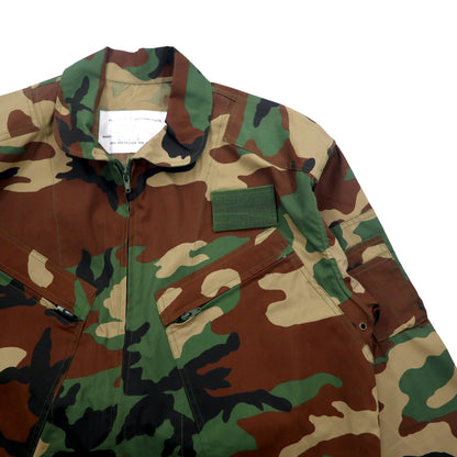 USAF US Military Flight Suit All-in-One Jumpsuit L Khaki Camouflage Military 459-63-7125 ROTHCO