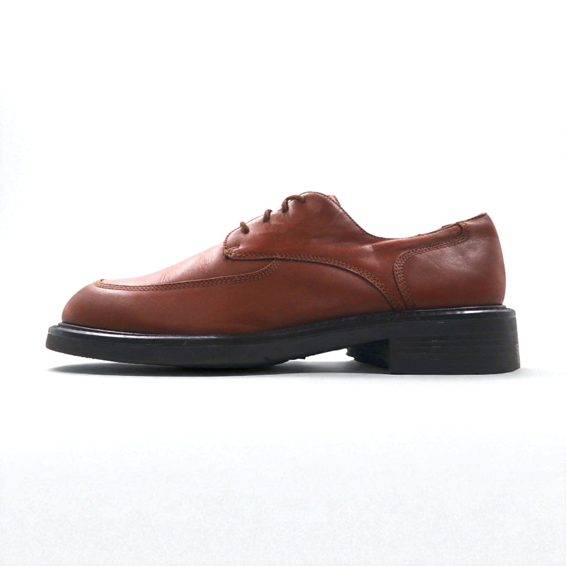 AMERICAN EAGLE Derby Dress Shoes, Size 28.5cm, Brown Leather