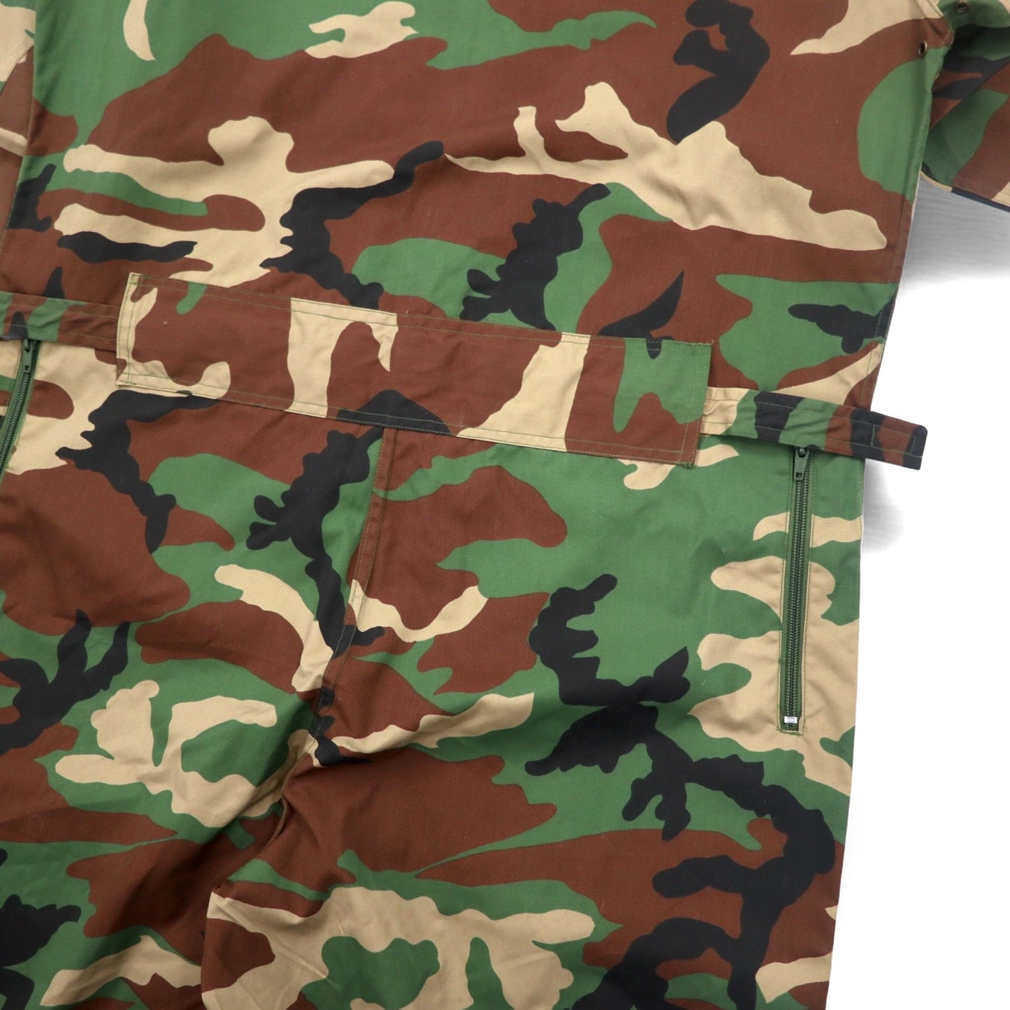 USAF US Military Flight Suit All-in-One Jumpsuit L Khaki Camouflage Military 459-63-7125 ROTHCO