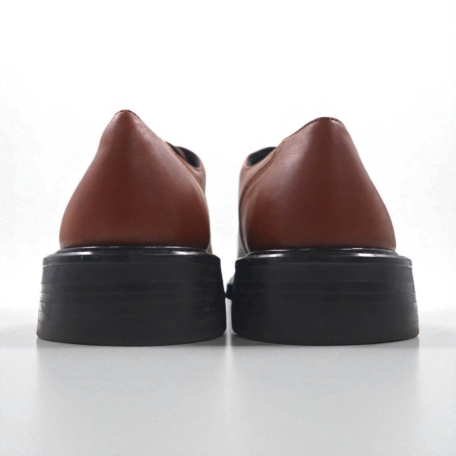 AMERICAN EAGLE Derby Dress Shoes, Size 28.5cm, Brown Leather