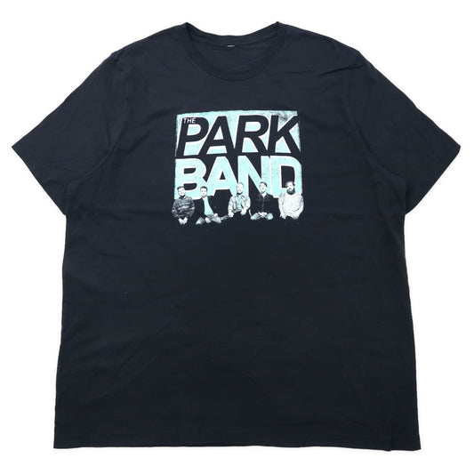 THE PARK BAND パークバンド バンドTシャツ XL ブラック コットン ビッグサイズ