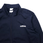 adidas Track Jacket Jersey Set Up 2XO Navy Polyester Basics Track Suit LEGINK FM6312