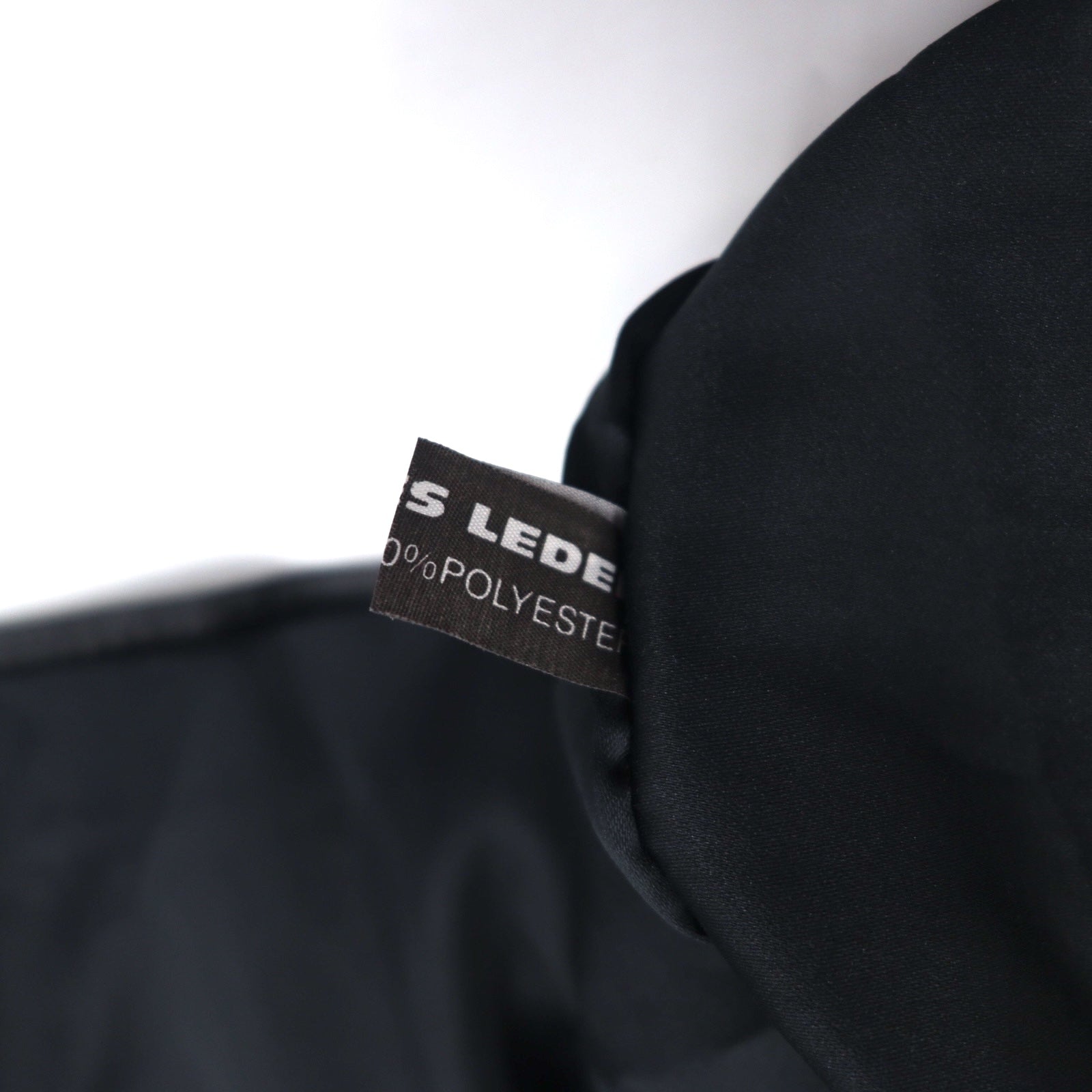 Vintage Leather Hunting Vest Utility Leather Hunting Vest L Black Zip Up