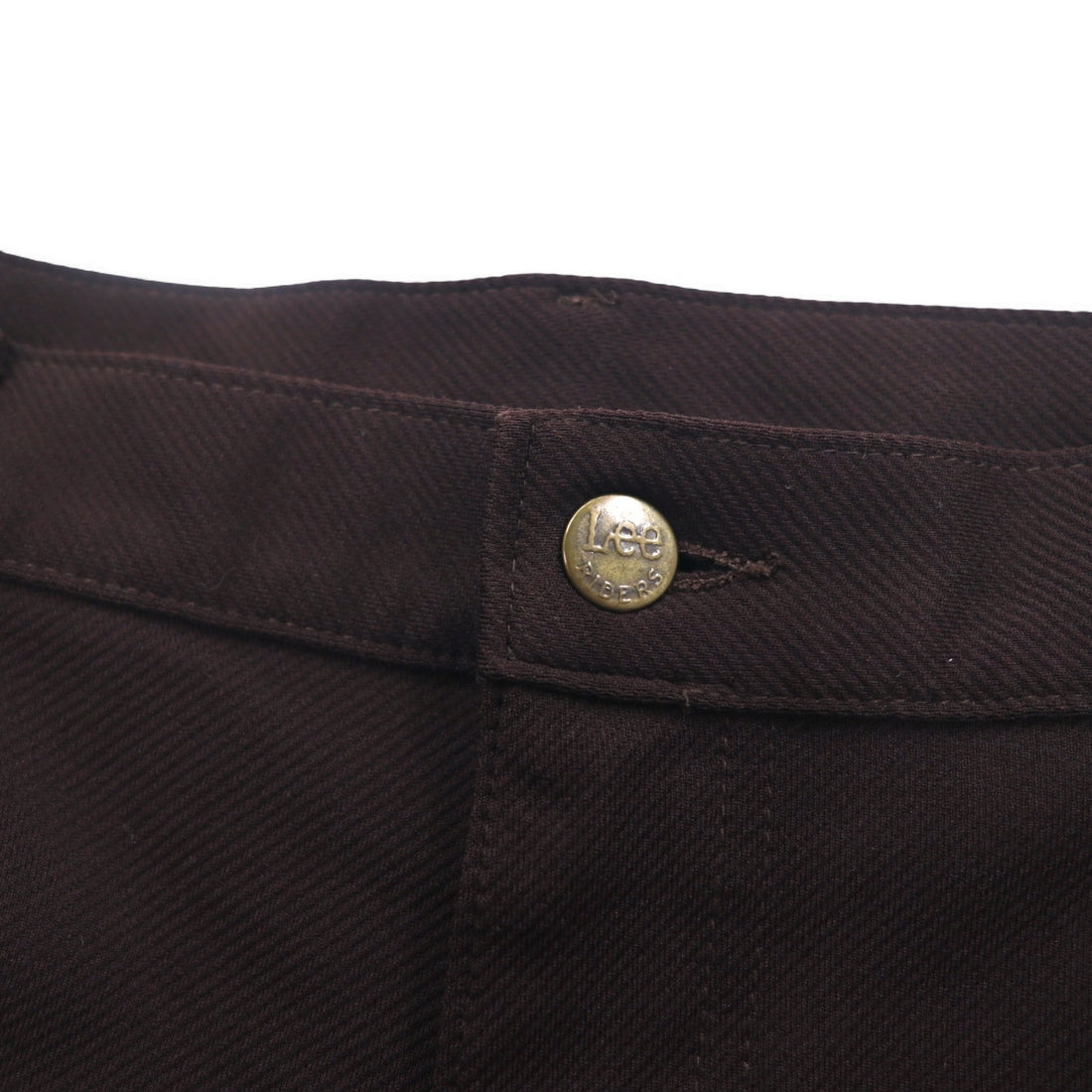 Lee 70s USA Made Flare Slacks Pants Bootcut L Brown 42 TALON Zip Polyester